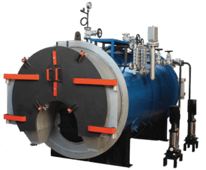 Shell Type 3 Pass Steam Boilers, Solid Fuel Fired